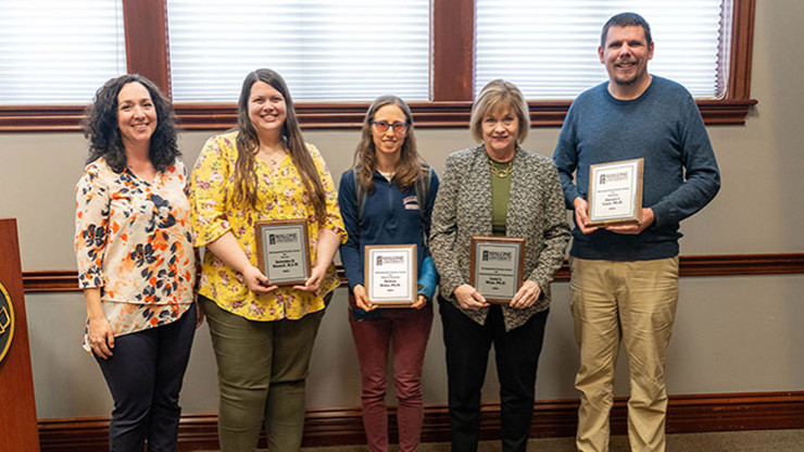 2024 Distinguished Faculty Award Recipients Honored Malone University 