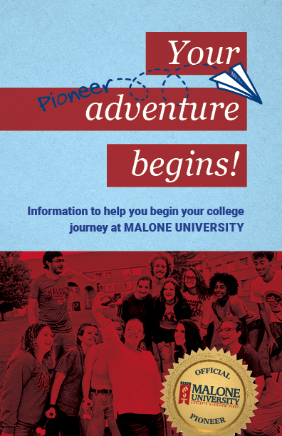 Your adventure begins brochure cover